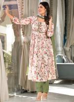 Pure Georgette Light Pink Festival Wear Hand Work Readymade Salwar Suit